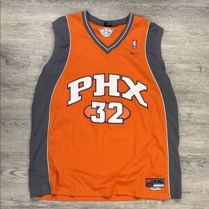 Nike Orange and Gray PHX 32 Jersey